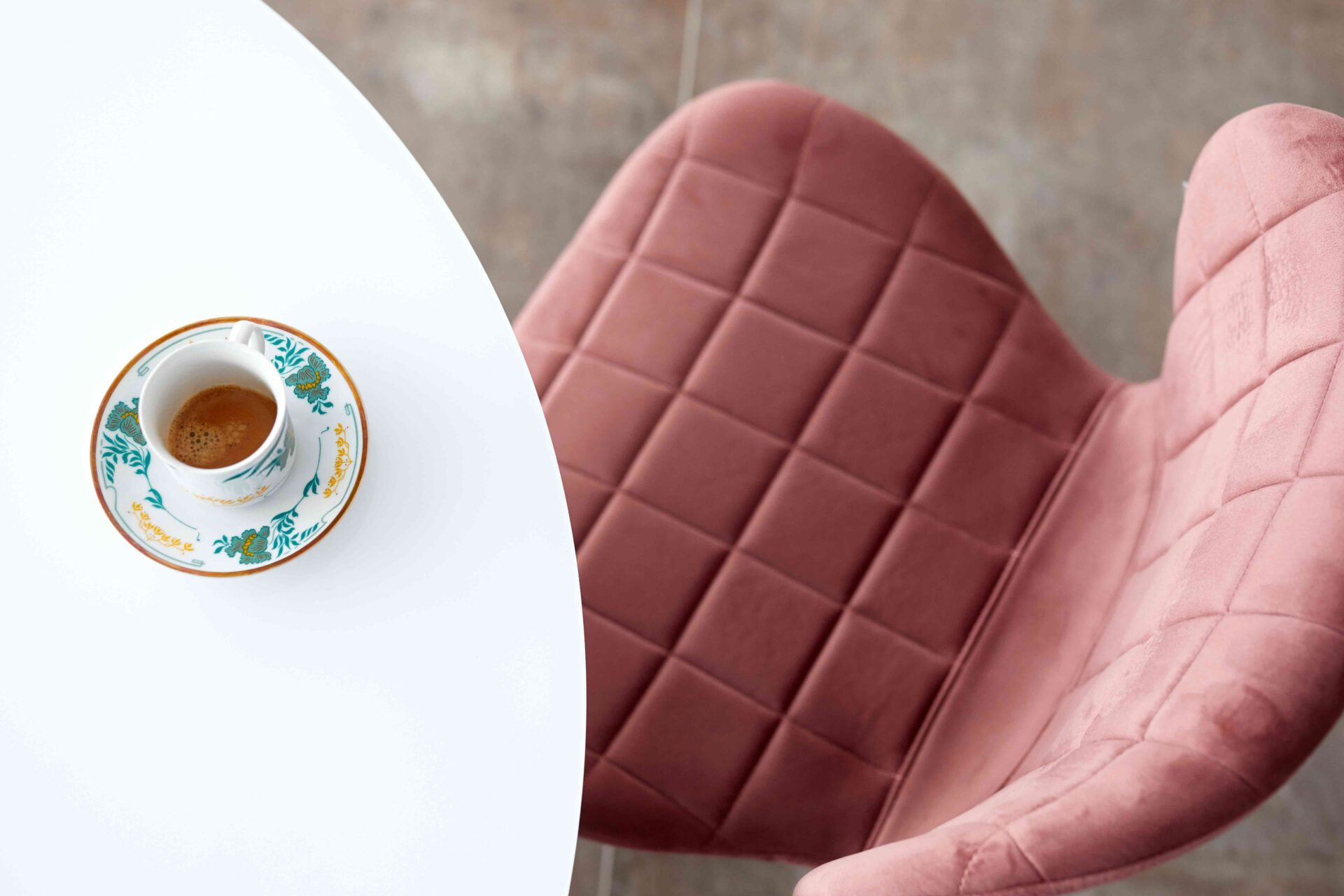 a cup of coffee